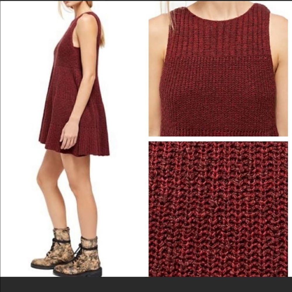 Free People Waterfall Ruffle Dress